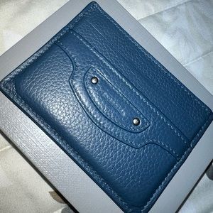 BALENCIAGA Classic Neo Leather Card Holder
